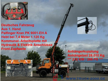 Platós teherautó UNIMOG U400