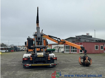 Horgos rakodó teherautó, Darus autó Volvo 370 Palfinger Kran 9m=1.180kg 5+6 Steuerkreis FB: 3 kép.