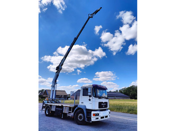 Platós teherautó MAN F2000