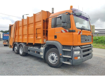 Szemetesautó MAN TGA 26.320 6x2 garbage truck ZOELLER: 2 kép.