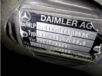 Hátsó tengely Mercedes-Benz R440-13,0/C22.5: 5 kép. Hátsó tengely Mercedes-Benz R440-13,0/C22.5: 5 kép.
