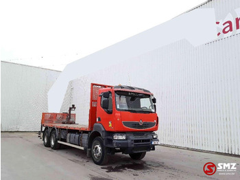 Platós teherautó RENAULT Kerax 430