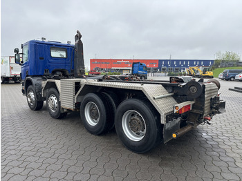 Horgos rakodó teherautó Scania P124 420 8x4  Multilift 26 t | Retarder: 5 kép.