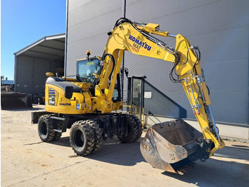 Gumikerekes kotró KOMATSU