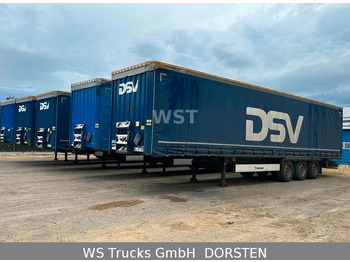 Ponyvás félpótkocsi KRONE SDP