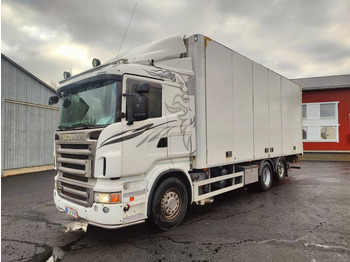 Dobozos felépítményű teherautó SCANIA R 500