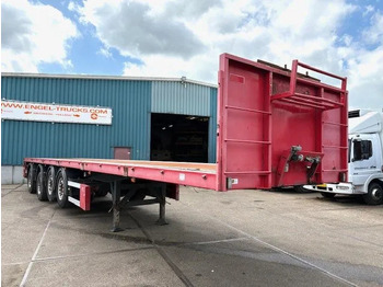 Platós félpótkocsi Kwb P-504-STI-H 4-AXLE FLATBED TRAILER (SAF AXLES / 2x STEERING AXLE / 2x LIFT-AXLE / ABS-EBS): 2 kép. Platós félpótkocsi Kwb P-504-STI-H 4-AXLE FLATBED TRAILER (SAF AXLES / 2x STEERING AXLE / 2x LIFT-AXLE / ABS-EBS): 2 kép.