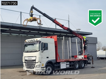 Rönkszállító teherautó DAF XF 510
