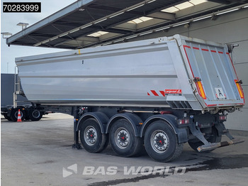 Félpótkocsi billenőplatós Langendorf 30M3 STEEL 3 axles 33m3 Steel Tipper Liftachse: 2 kép.