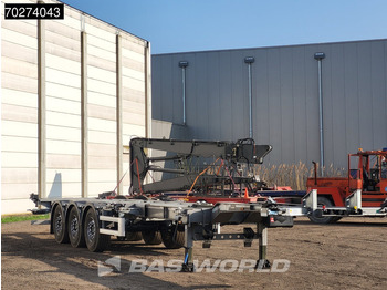 Félpótkocsi cserefelépítményes Lecitrailer SR3EC 3 axles UNUSED Liftachse Multi'45: 3 kép.