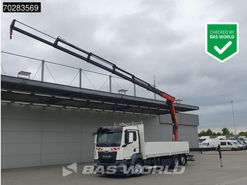 Platós teherautó MAN TGS 26.470