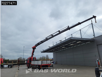 Platós teherautó, Darus autó MAN TGS 35.480 8X4 Fassi F800BXP.28 Kran Crane Hydrodrive Lift-Lenkachse Euro 4: 2 kép.