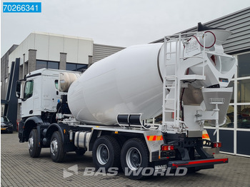 Új Betonmixer Mercedes-Benz Arocs 4142 8X4 NEW Remmel mixer 10m3 Big-Axle Steelsuspension Euro 3: 2 kép.