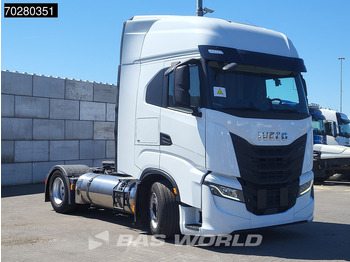 Nyergesvontató Iveco S-Way 460 4X2 LNG Retarder 2x Tanks Standklima LED Navi: 3 kép.