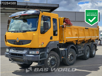 Billenőplatós teherautó RENAULT Kerax 480