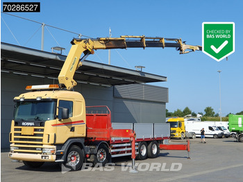 Platós teherautó SCANIA 124