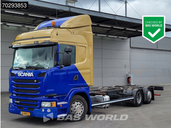 Cserefelépítményes teherautó SCANIA G 410