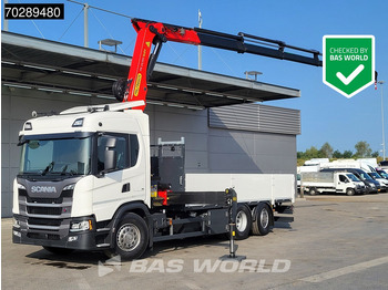 Platós teherautó SCANIA G 410