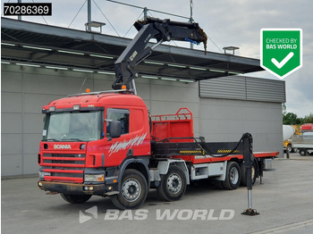 Platós teherautó SCANIA P124