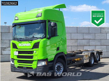 Cserefelépítményes teherautó SCANIA R 500