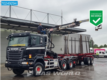 Rönkszállító teherautó SCANIA R 580