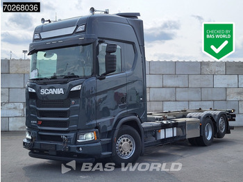 Cserefelépítményes teherautó SCANIA S 540