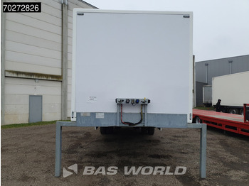 Félpótkocsi dobozos Trias 711-250 1 Axle TÜV 07/26 City Trailer 25Tons + 2.5T Tailgate + Isoliert: 5 kép.