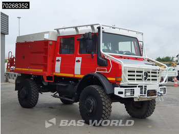 Tűzoltóautó Unimog U5000 4X4 Camiva FIRE TRUCK SUPERSTRUCTURE NOT WORKING Automatic: 3 kép.