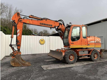 Gumikerekes kotró LIEBHERR A 316