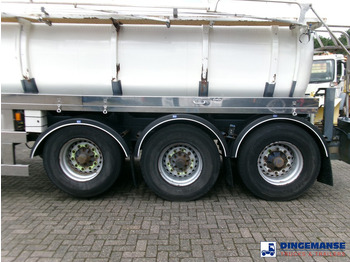 Tartályos félpótkocsi Fruehauf Chemical ACID Rubber tank steel 22.5 m3 / 1 comp: 5 kép.
