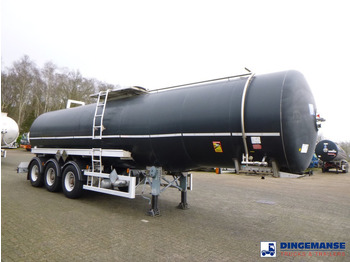 Tartályos félpótkocsi Magyar Bitumen tank inox 30 m3 / 1 comp: 2 kép.