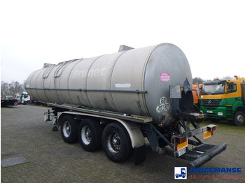 Tartályos félpótkocsi Trailor Heavy oil / bitumen tank steel 31.1 m3 / 1 comp: 3 kép.