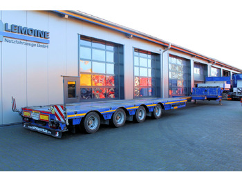 Félpótkocsi mélybölcsős Faymonville 4-Achs Multimax STN-4AX teleskopierbar+Lenkachse: 3 kép. Félpótkocsi mélybölcsős Faymonville 4-Achs Multimax STN-4AX teleskopierbar+Lenkachse: 3 kép.