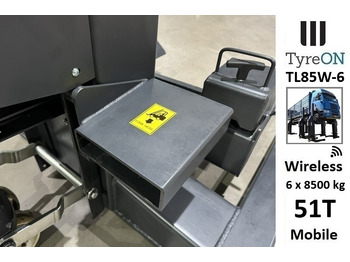 Garázs felszerelés TL85W-6 51T wireless - 6 x 8,5 T - battery 24V DC / 3 kW per column - Spark proof, welding, cutting and grinding: 5 kép.