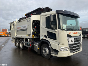 Szemetesautó DAF FAN XD 340 Hiab 23 Tonmeter laadkraan: 3 kép.