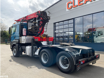 Nyergesvontató MAN TGS 33.480 6x6 Euro 6 Palfinger 27 Tonmeter boomkraan: 3 kép.