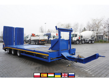 Platós félpótkocsi