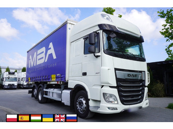 Ponyvás teherautó DAF XF 480