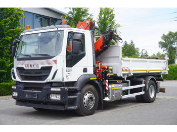 IVECO STRALIS 330 E6 / FASSI 195A 8.5 T / 3-side tipper lízing IVECO STRALIS 330 E6 / FASSI 195A 8.5 T / 3-side tipper: 2 kép.