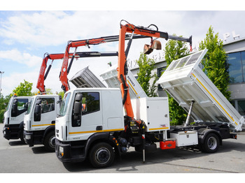 Billenőplatós teherautó, Darus autó IVECO Stralis 310 E6 / NEW 3-sided tipper / Fassi F135 crane with remote control: 5 kép.
