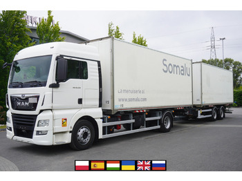 Dobozos felépítményű teherautó MAN TGX