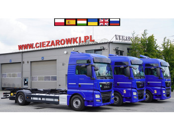 Cserefelépítményes teherautó MAN TGX
