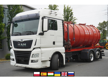 MAN TGX 26.500 / NEW Stal Septic barrel 13000 l / steering 3rd axle lízing MAN TGX 26.500 / NEW Stal Septic barrel 13000 l / steering 3rd axle: 1 kép.
