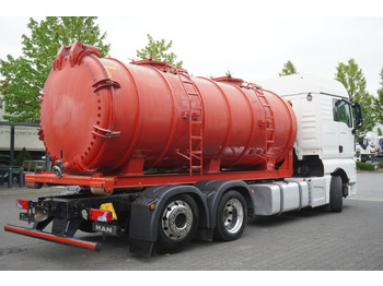 Tartályos teherautó MAN TGX 26.500 / NEW Stal Septic barrel 13000 l / steering 3rd axle: 4 kép.