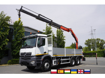 Platós teherautó MERCEDES-BENZ Arocs 2636