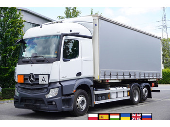 Ponyvás teherautó MERCEDES-BENZ Actros 2545