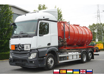 Tartályos teherautó MERCEDES-BENZ Actros 2545