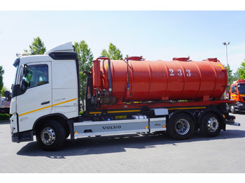 Szippantó tartálykocsi VOLVO Volvo FH 500 / Septic barrel 13000 l / Hook lift 21 t / 2022 / 3rd axle steered / 2 units: 3 kép.