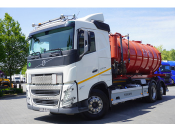 Szippantó tartálykocsi VOLVO Volvo FH 500 / Septic barrel 13000 l / Hook lift 21 t / 2022 / 3rd axle steered / 2 units: 2 kép.