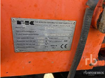 Gumikerekes kotró FIAT KOBELCO E145W: 5 kép.